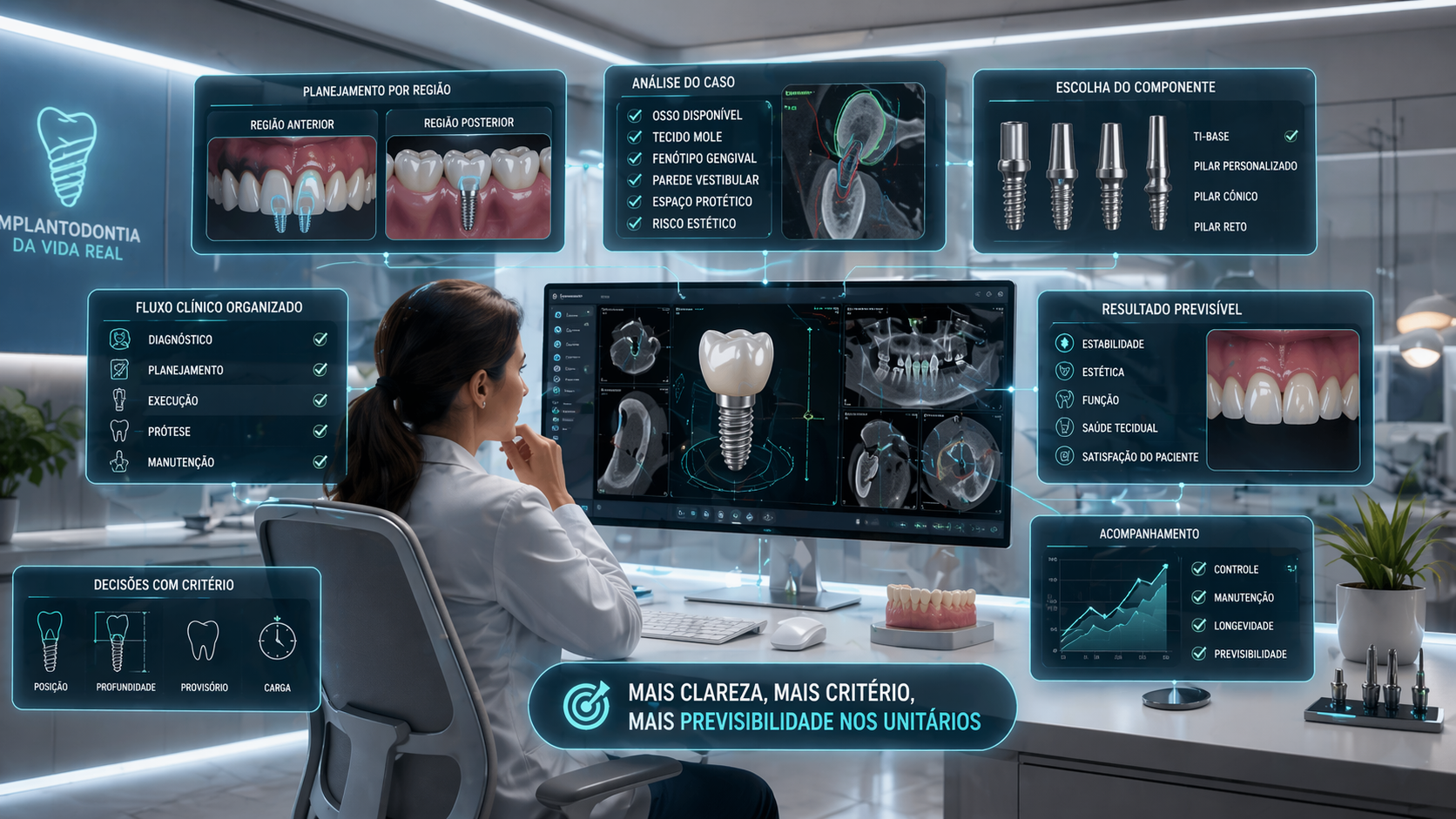 Implantodontista querendo reduzir retrabalho