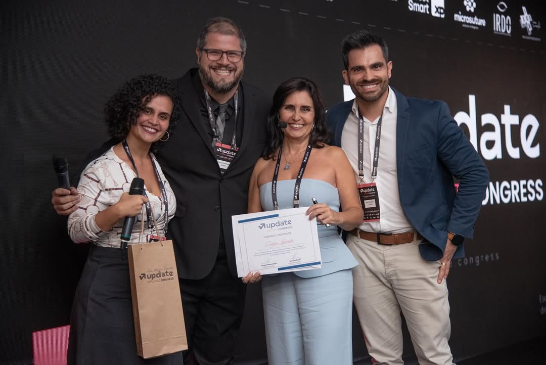 Dra. Evelyn Lacerda em congresso